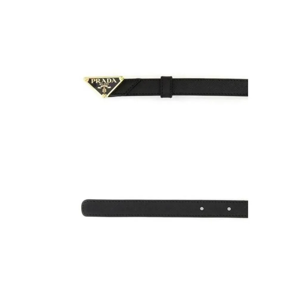 Saffiano Leather Belt